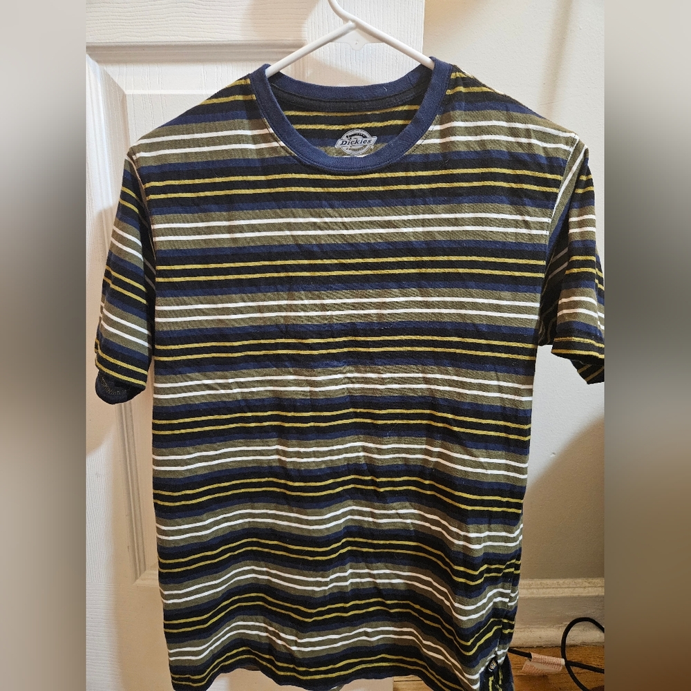 Striped Men's Shirt Dickies Tshit